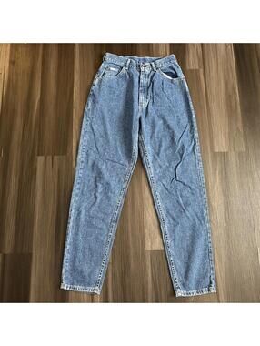 Vintage Lee Jeans Women's Size 10 Dark Wash Straight Tapered Leg